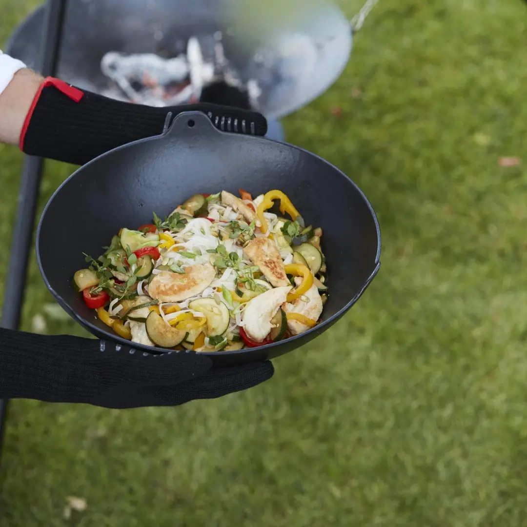 Barbecook Ovenhandschoenen - Hittebestendig 350°C - Zwart
