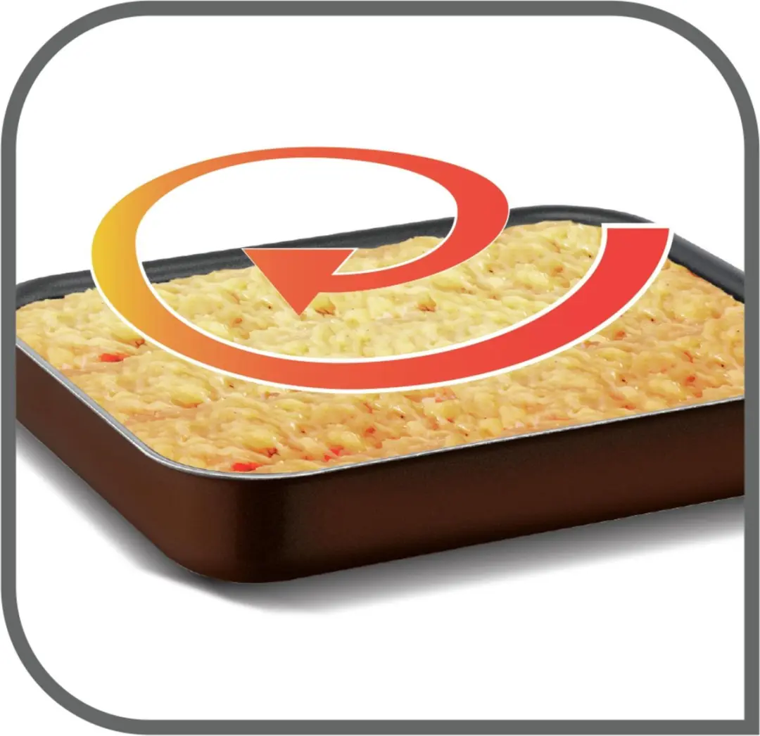Tefal Success Ovenschaal 20x26cm - 4.75L - Zwart