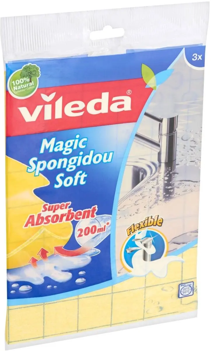 Vileda Spongidou Magic Sponsdoek