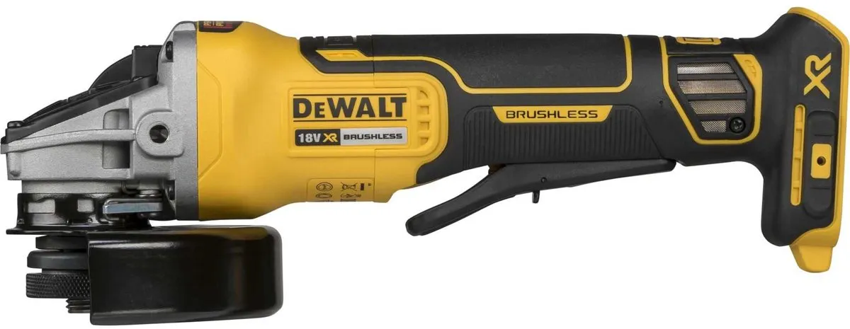 DeWalt DCG406NT Accu Haakse Slijper 18V XR - 125mm Metaal