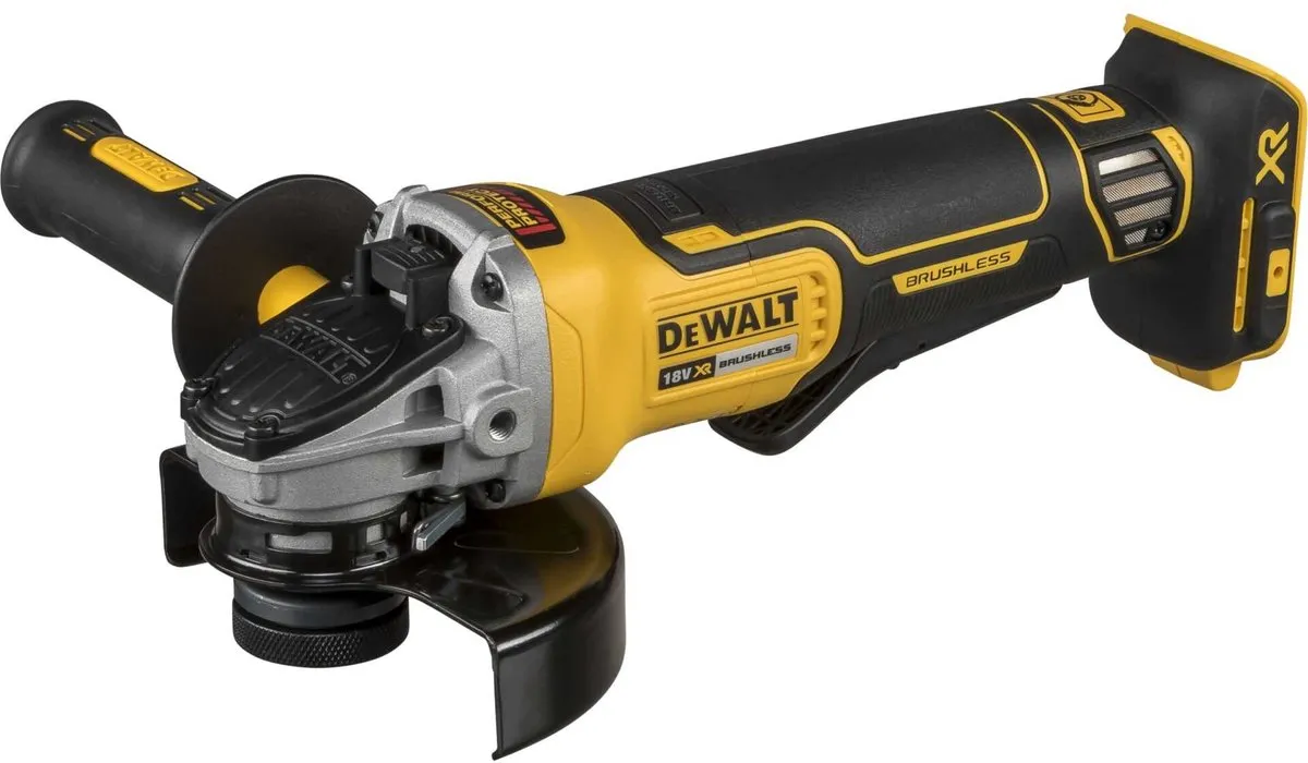 DeWalt DCG406NT Accu Haakse Slijper 18V XR - 125mm Metaal