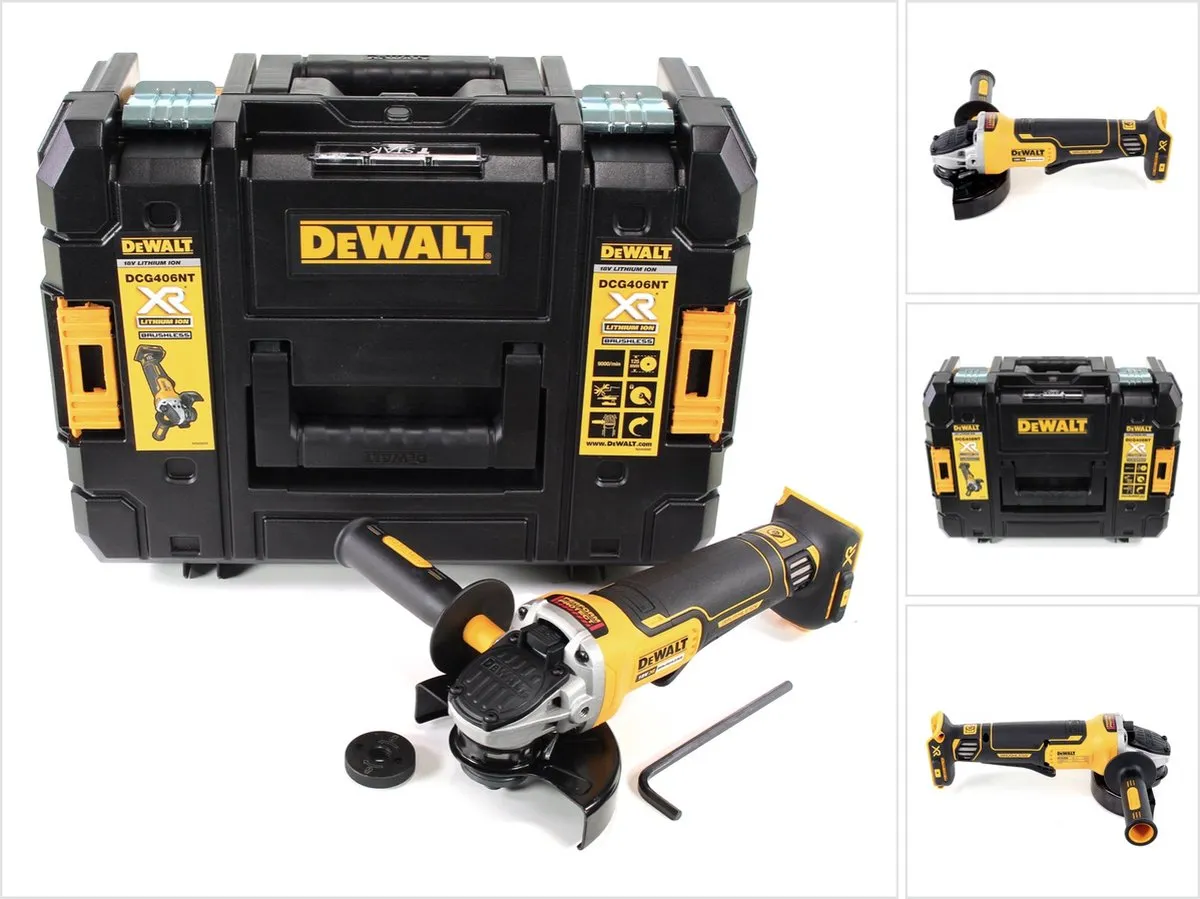 DeWalt DCG406NT Accu Haakse Slijper 18V XR - 125mm Metaal