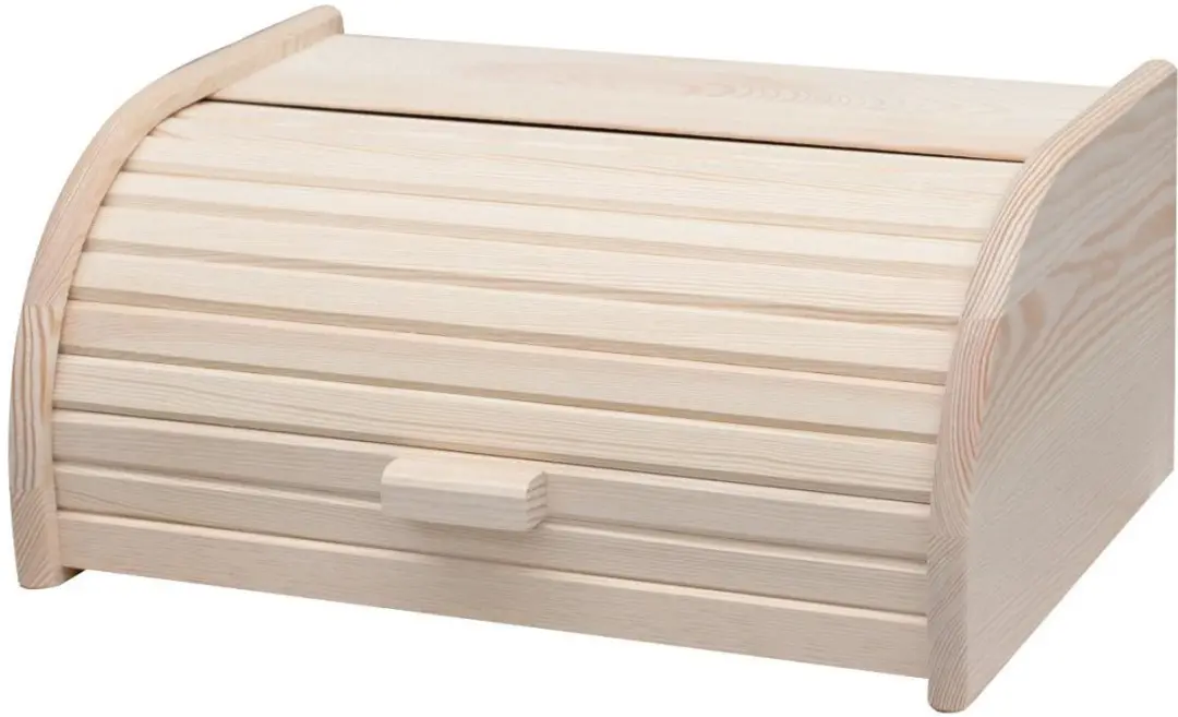 Fackelmann Boissellerie Houten Broodtrommel Set - 2 Stuks - afbeelding 2 van 2