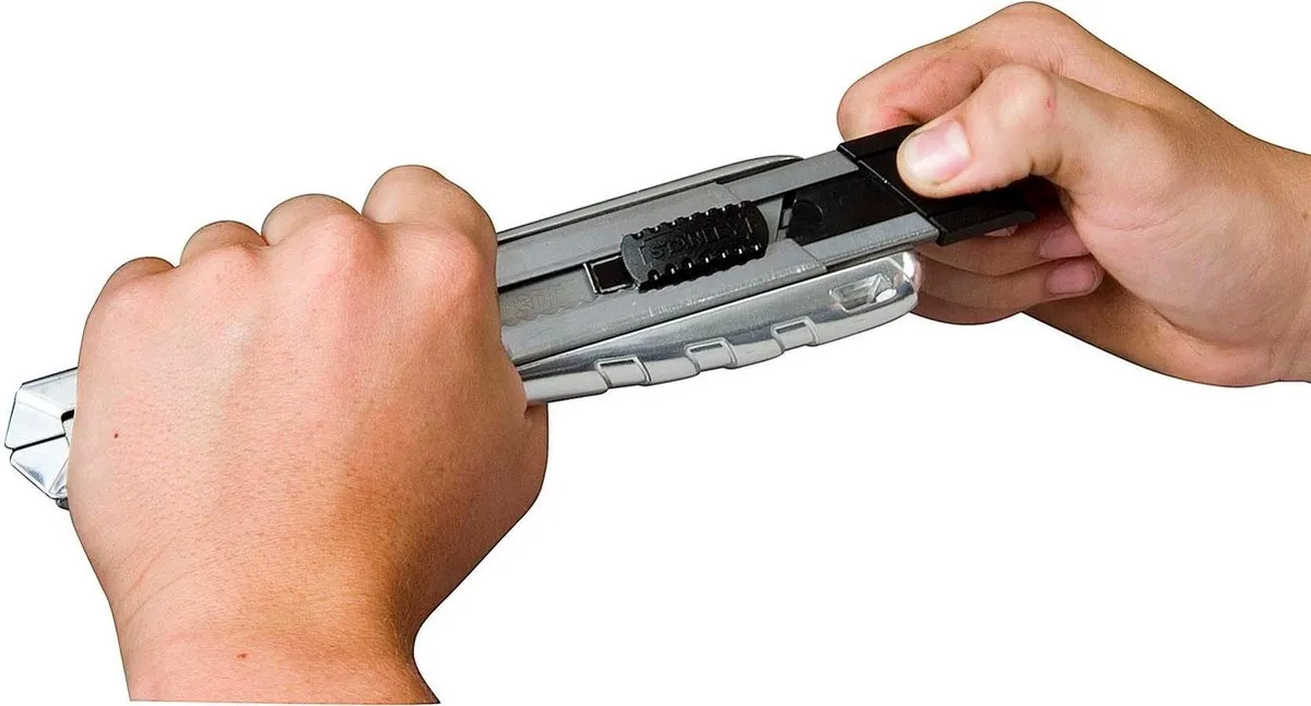 Stanley FatMax Pro Afbreekmes - 7 Mesjes - Zilver