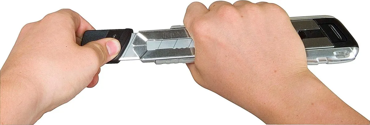 Stanley FatMax Pro Afbreekmes - 7 Mesjes - Zilver