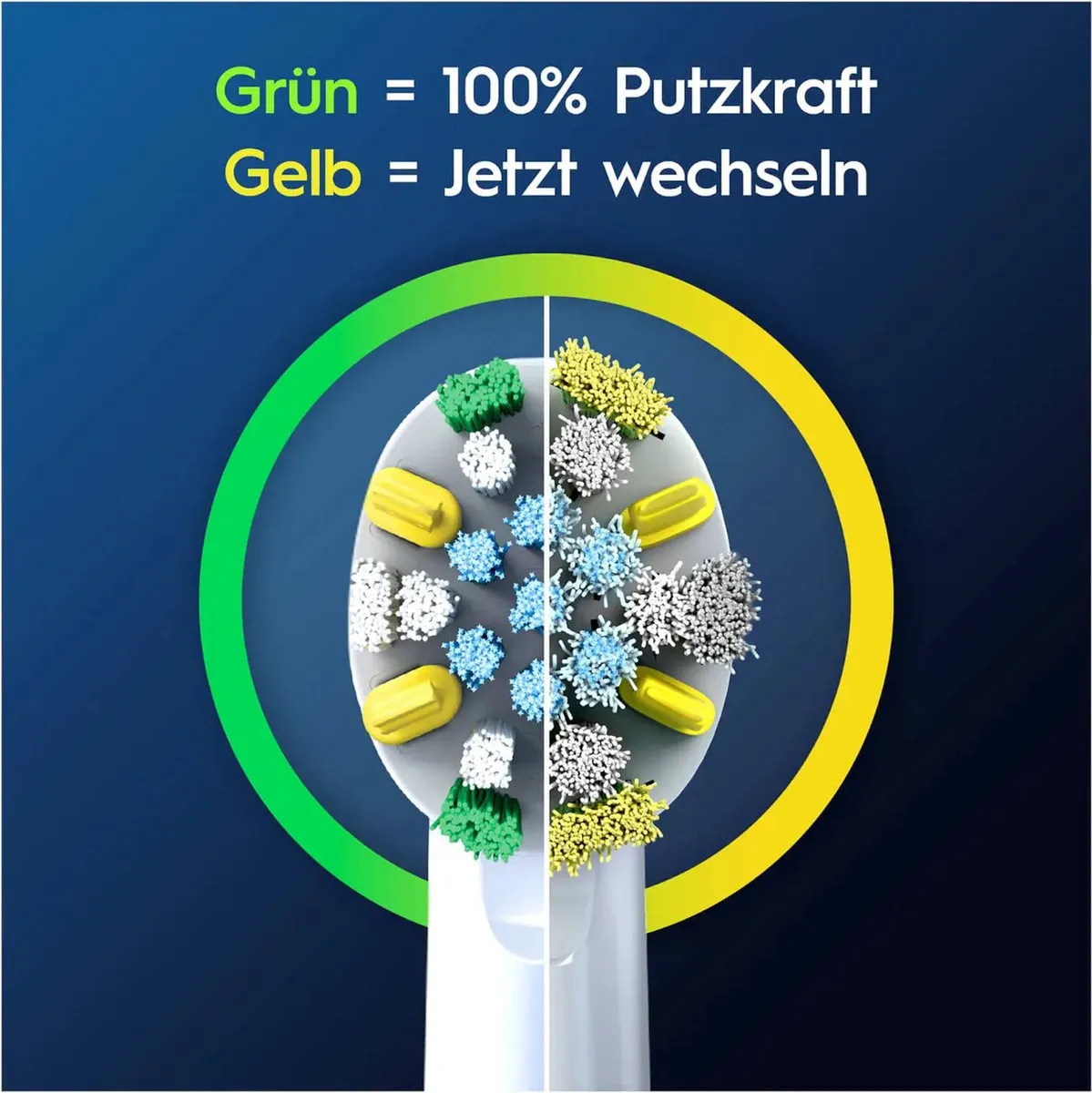 Oral-B Deep Cleaning Opzetborstels - 4 Stuks Wit