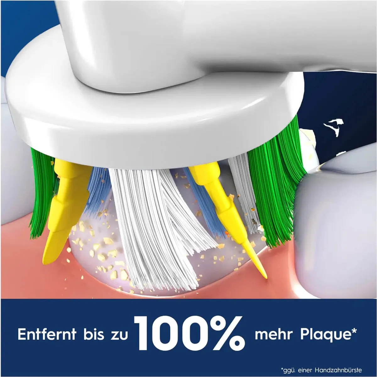 Oral-B Deep Cleaning Opzetborstels - 4 Stuks Wit