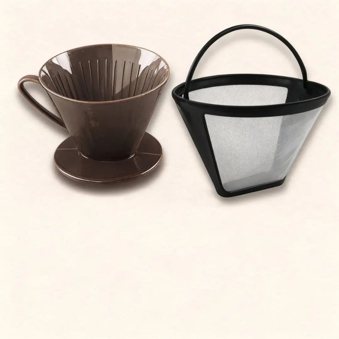 Fackelmann GR4 Herbruikbaar Koffiefilter - Zwart