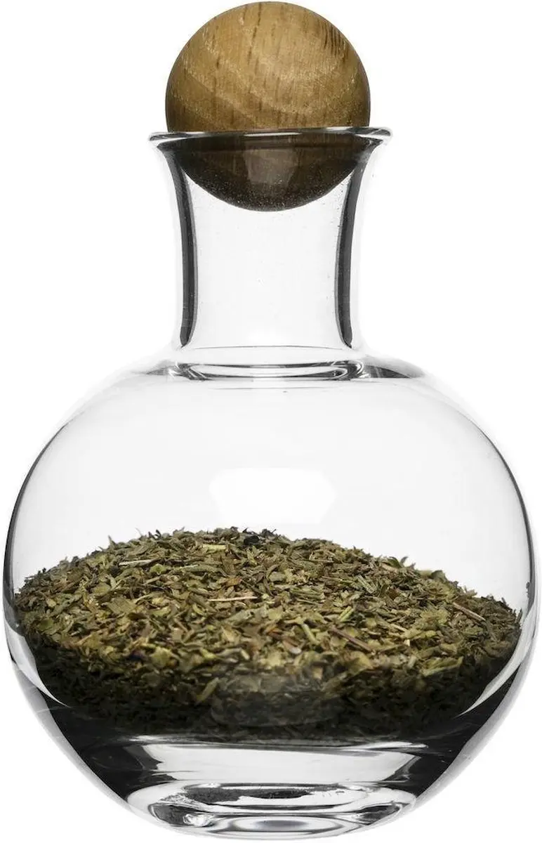 Sagaform Nature Peper & Zoutstel 5016554 - Glas Ø8cm