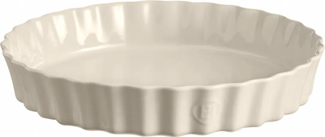 Emile Henry Taartvorm Argile 32cm - 2.8L - Wit