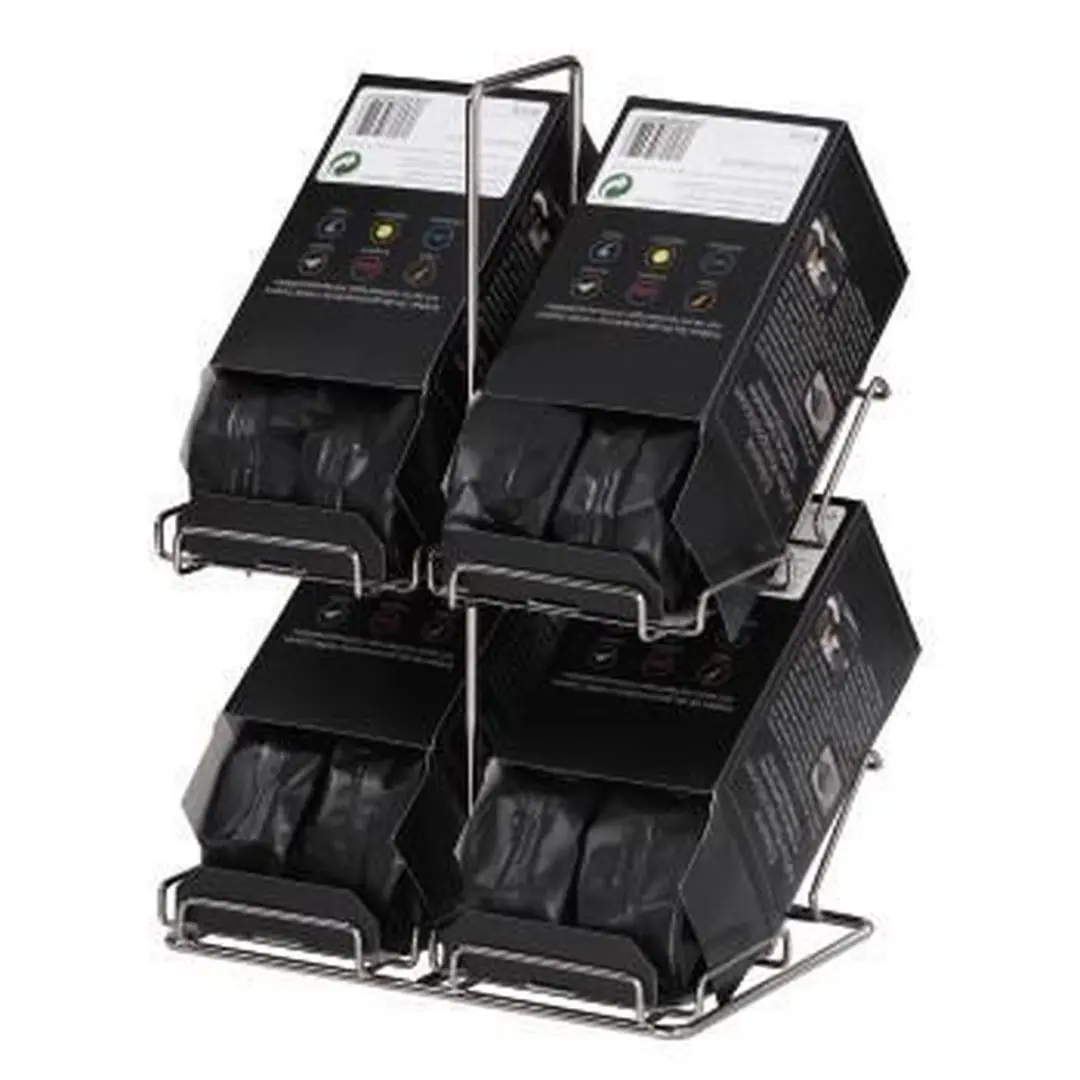 Xavax Divano Capsulehouder 40 Stuks - Zilver Chroom