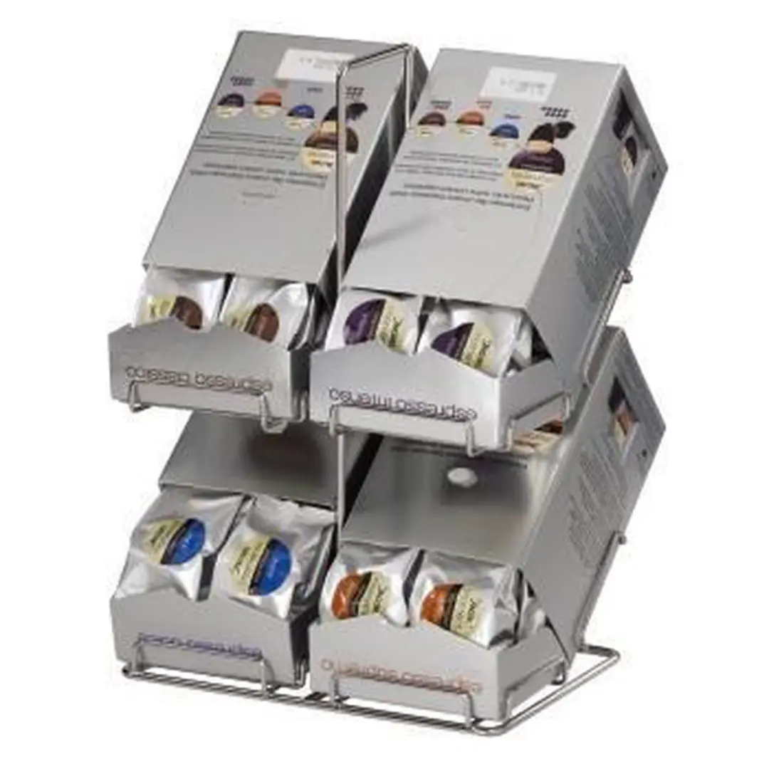 Xavax Divano Capsulehouder 40 Stuks - Zilver Chroom - afbeelding 6 van 6