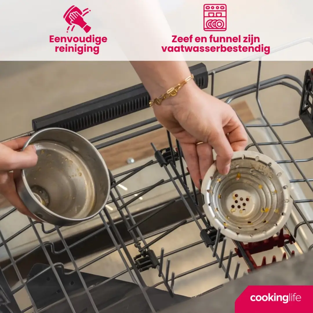 Cookinglife Gietijzeren Citruspers Oranje