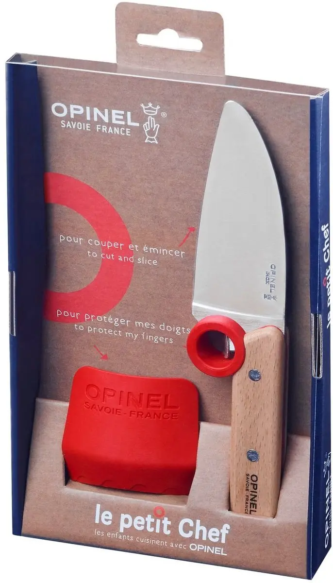 Opinel Le Petit Chef Kinderkeukenset 2-delig - Naturel