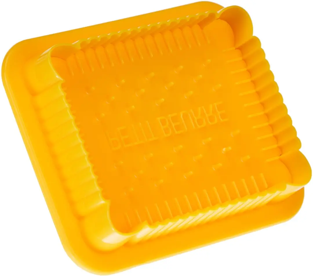 Ibili 776800 Petit-Beurre Motief Uitsteekvorm - Geel