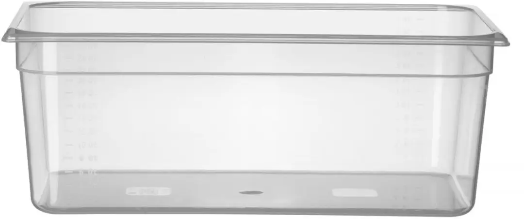 HENDI GN-Container 28L Transparant - 530x325x200mm