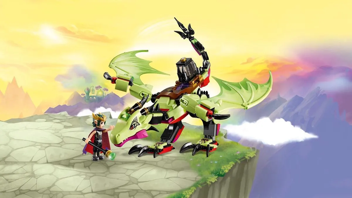 LEGO Elves De Wrede Draak 41183 - 339 Stukken