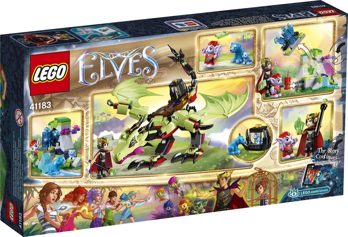 LEGO Elves De Wrede Draak 41183 - 339 Stukken
