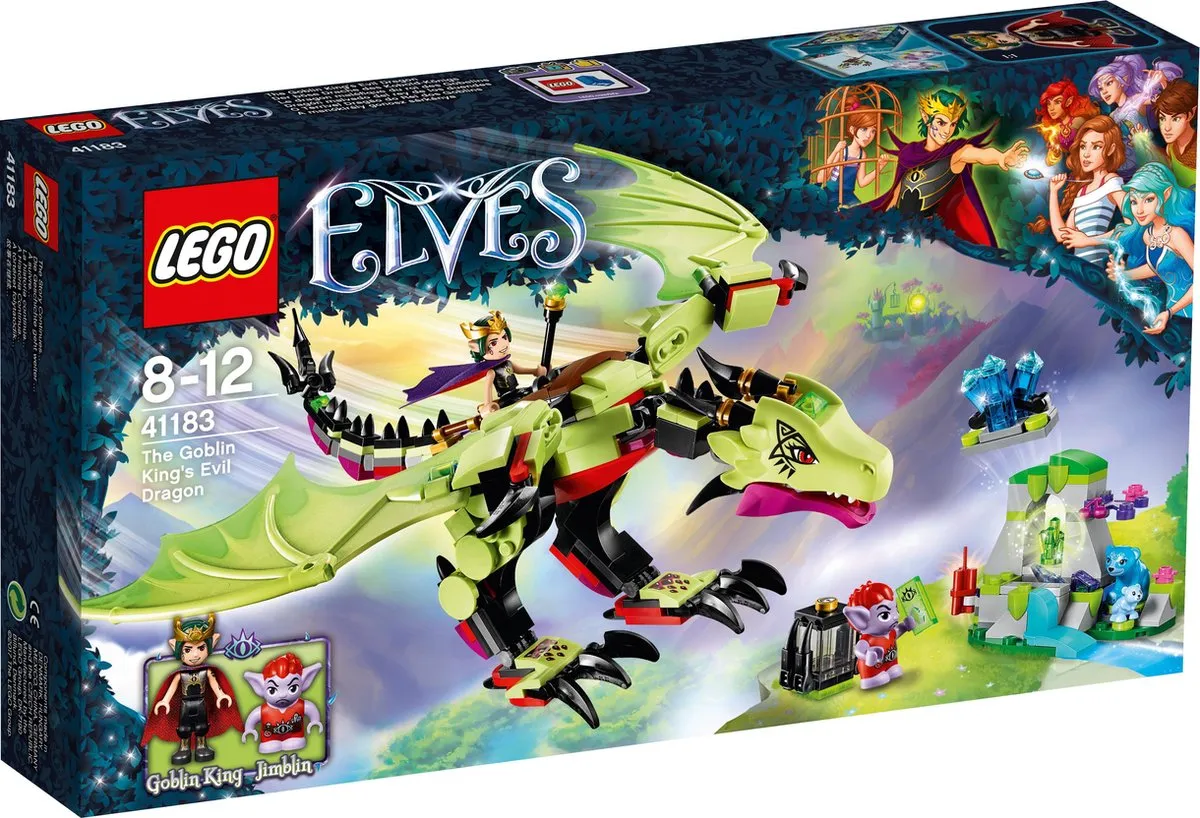 LEGO Elves De Wrede Draak 41183