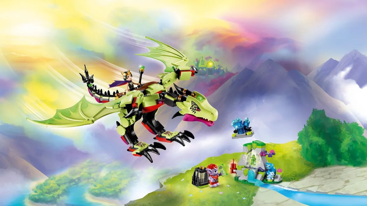 LEGO Elves De Wrede Draak 41183 - 339 Stukken