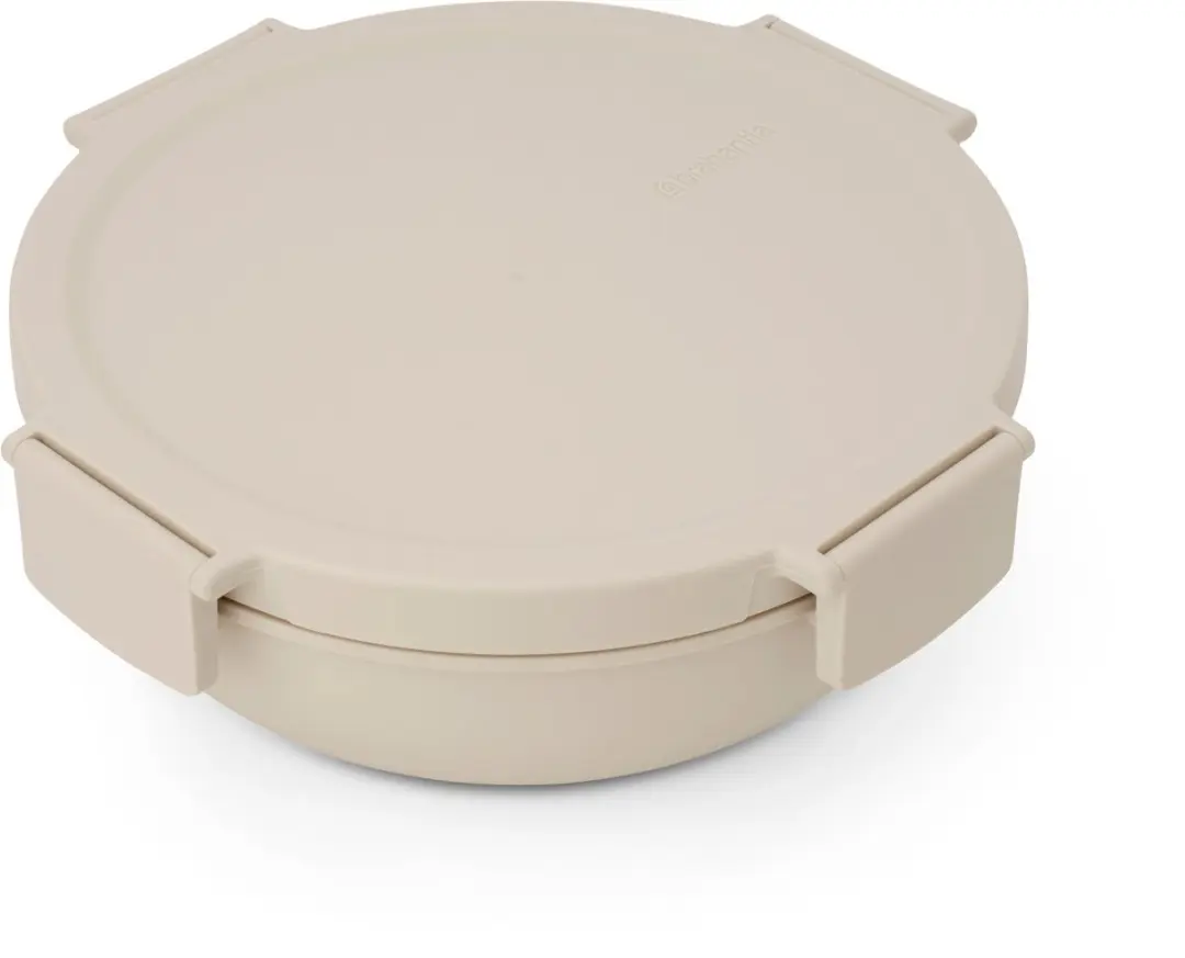 Brabantia Make & Take Salade Lunchbox 1,3L - 4-delig - Soft Beige