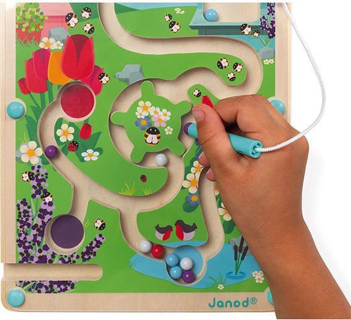 Janod Magnetisch Doolhof Bijenkorf - 5310