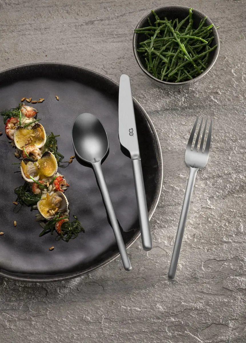 Sola New Dutch Mat Bestekset 50-delig - 6 Personen - Zilver