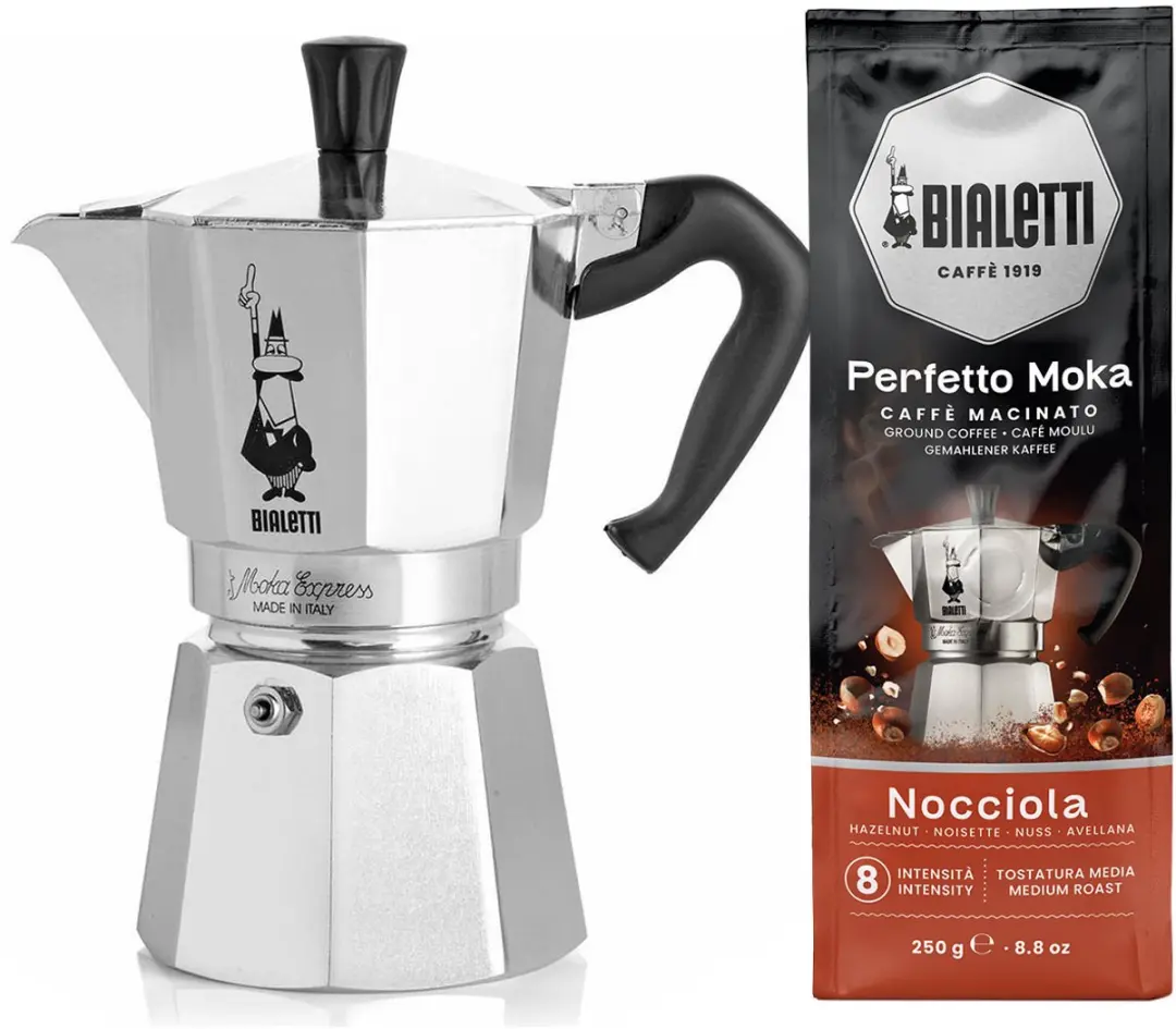Bialetti Moka Express 3 Koppen
