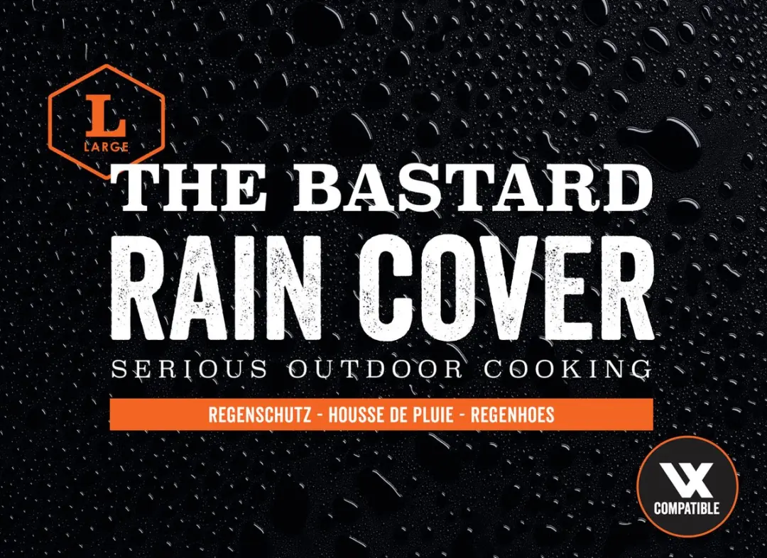 The Bastard BB669L Regenhoes - Large - Zwart