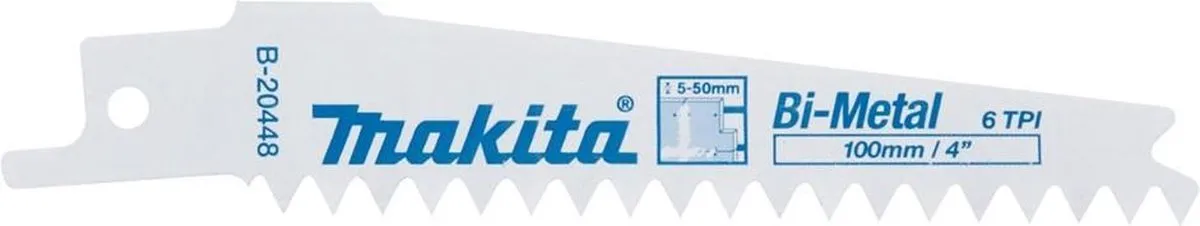 Makita B-20448 Reciprozaagblad - 80 Tanden - Gips