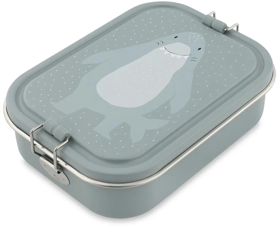 Trixie Mr Shark Lunchbox - 2 Vakken - Blauw