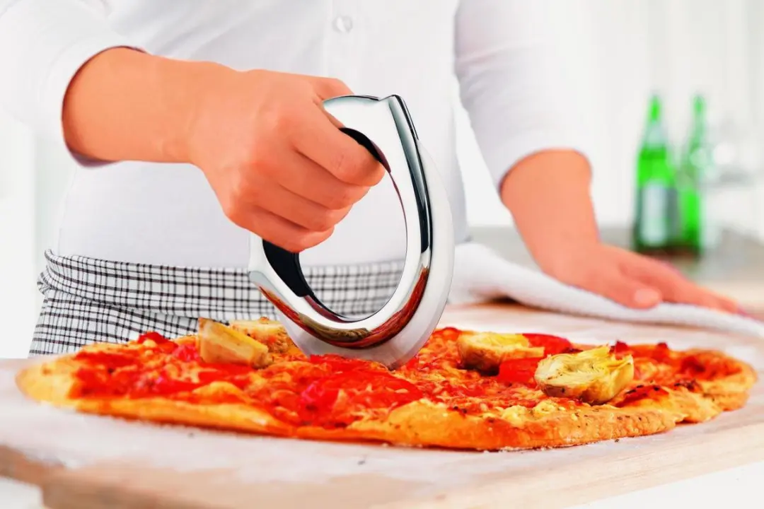 Rösle Pizzasnijder Groot 14cm - RVS