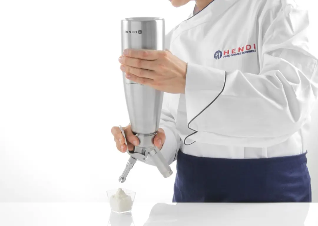 Hendi Profi Line Slagroomapparaat 0,5L - Zilver - afbeelding 5 van 6