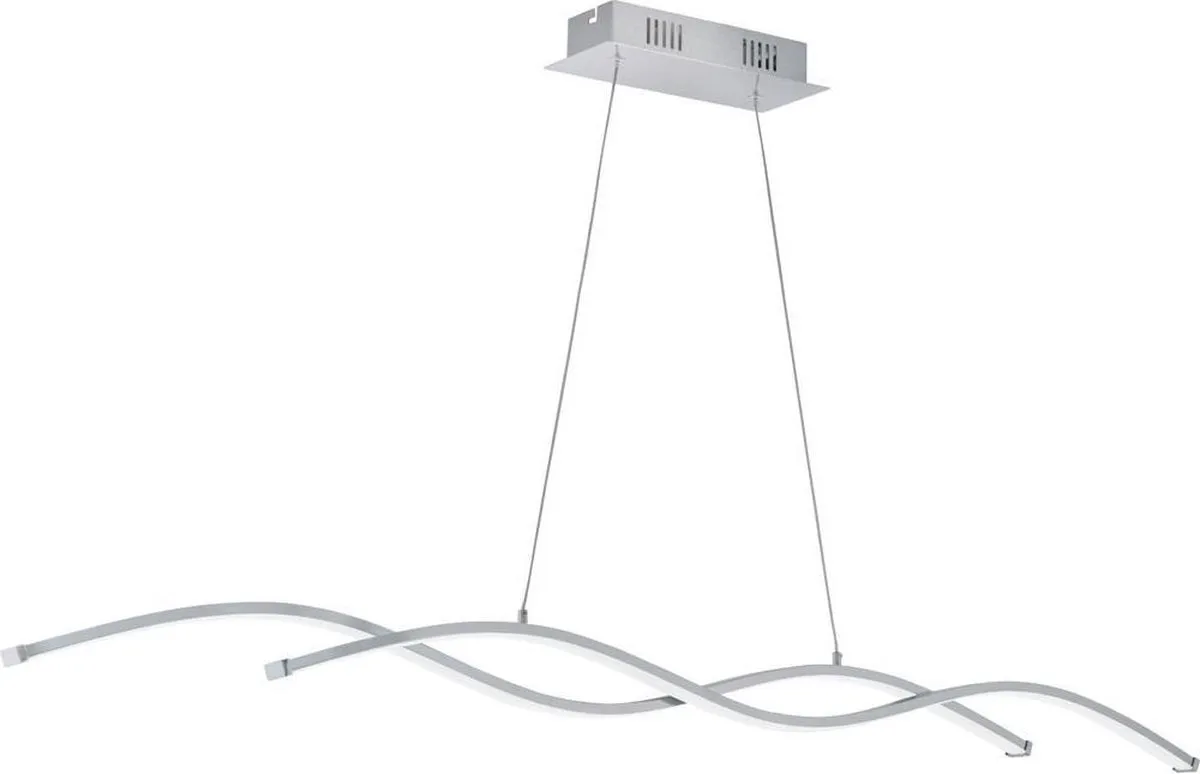 Eglo Lasana 2 Hanglamp - Chroom - Wit