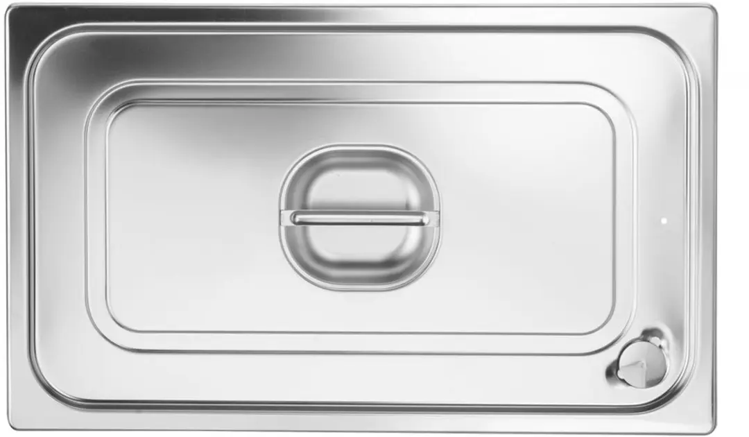 HENDI Deksel GN 530x325mm Siliconen - Grijs
