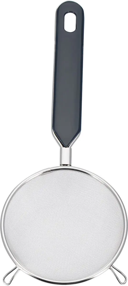 Westmark Traditionell Huishoudzeef 10cm - Roestvrij staal/zwart