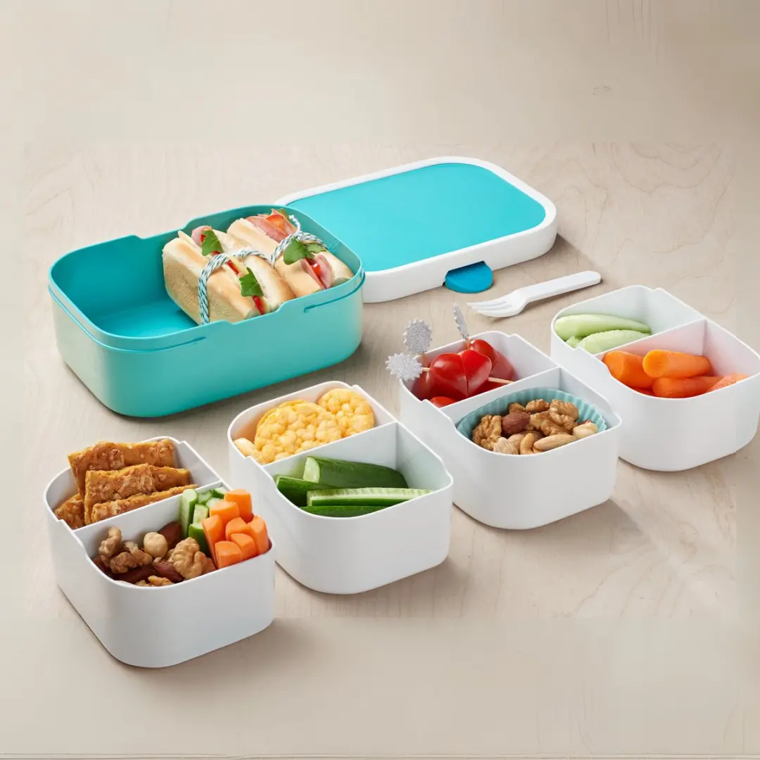 Mepal Bento Lunchbox Voetbal 750ml - 2 Vakken - BPA-vrij