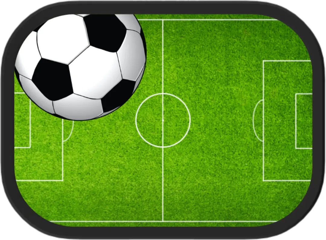 Mepal Bento Lunchbox Voetbal 750ml - 2 Vakken - BPA-vrij