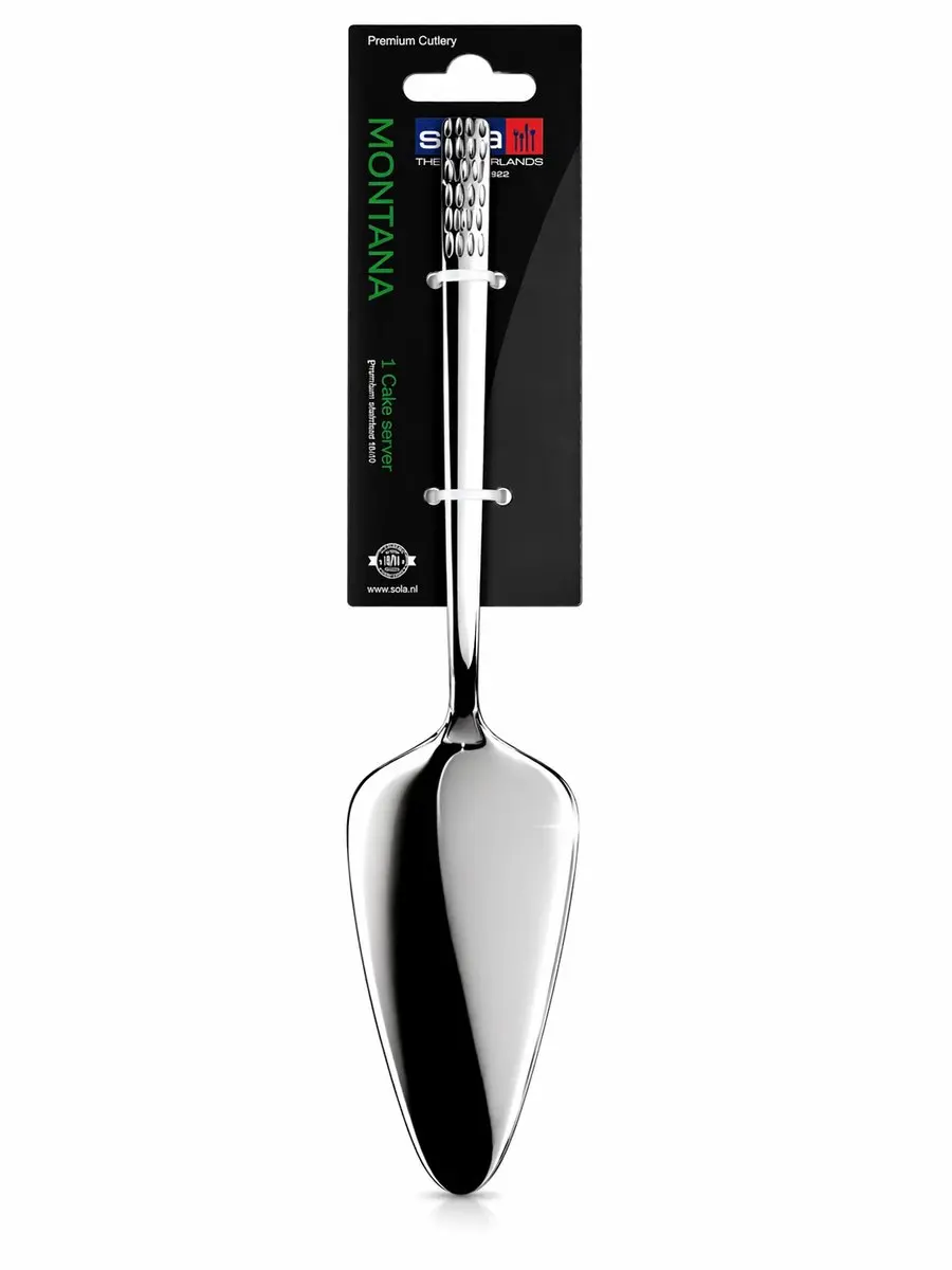 Sola Montana Taartschep - 24 x 5,5cm - Zilver