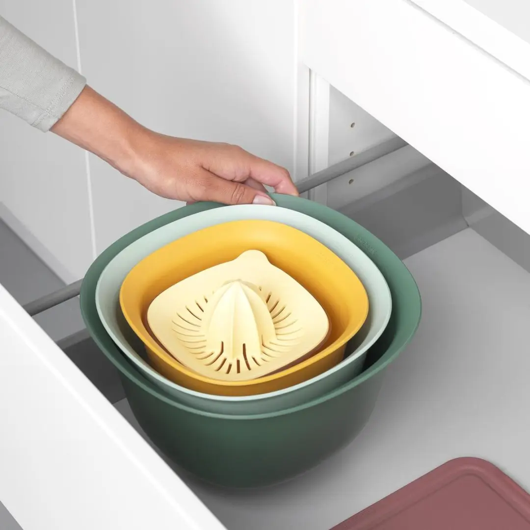 Brabantia Tasty+ Beslagkomset 4-delig - 3,2L - Mixed Colours - afbeelding 5 van 6