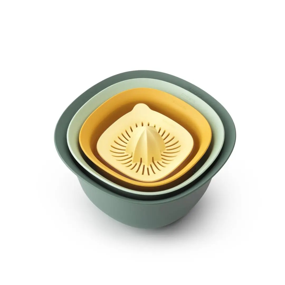 Brabantia Tasty+ Beslagkomset 4-delig - 3,2L - Mixed Colours - afbeelding 2 van 6