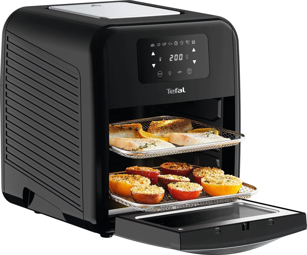 Tefal Easy Fry FW5018 Airfryer Oven 11L 2000W - Zwart/Zilver - afbeelding 6 van 6
