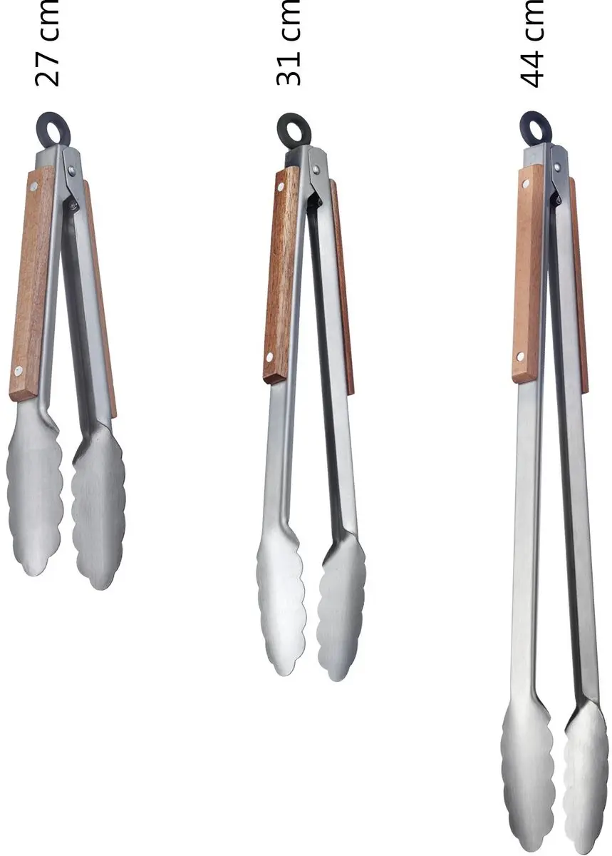 Westmark Classic Wood Maxi BBQ/Serveertangen 44cm - 2 Stuks