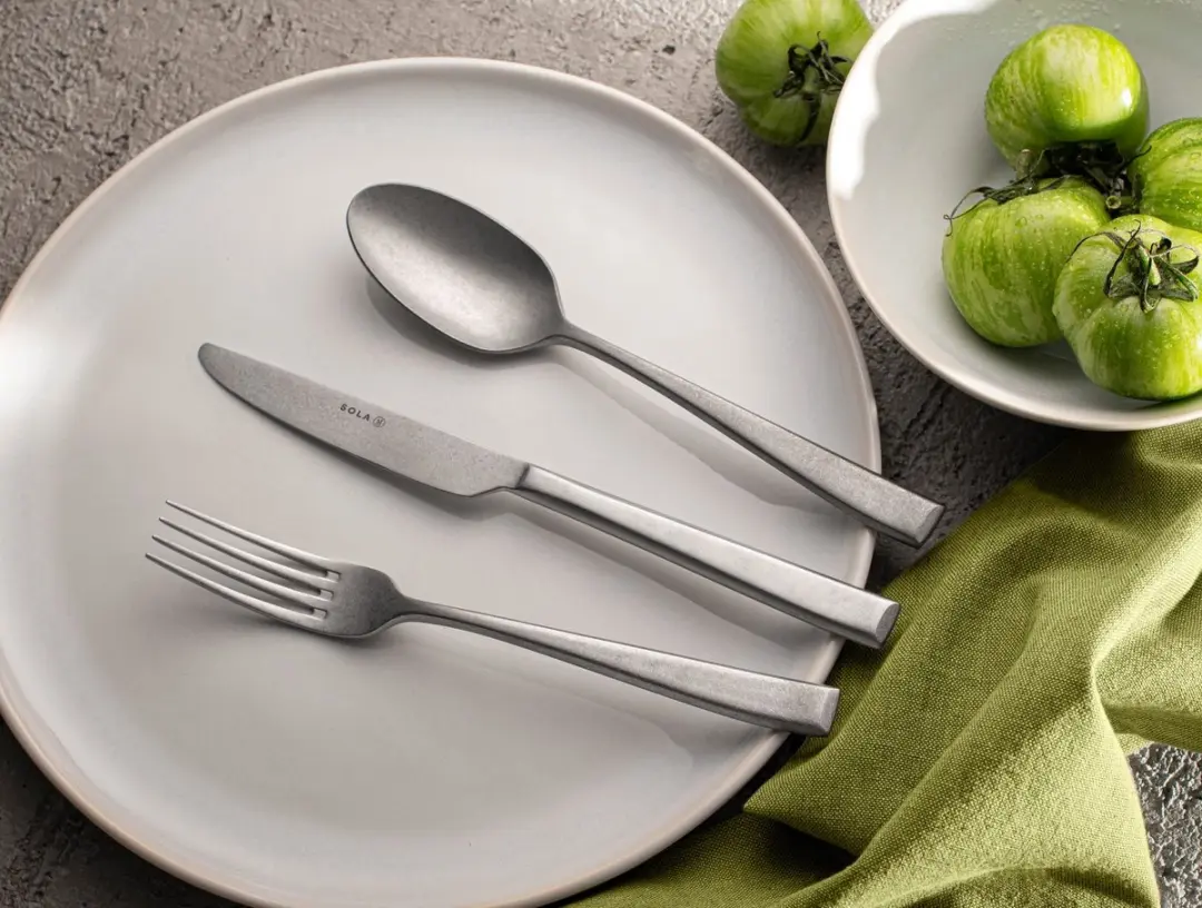 Sola Durban Vintage Bestekset 50-delig - 6 Personen - Zilverwit