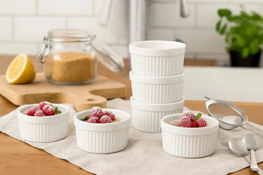 Cookinglife Ramekins 6 Stuks - ø9cm Wit