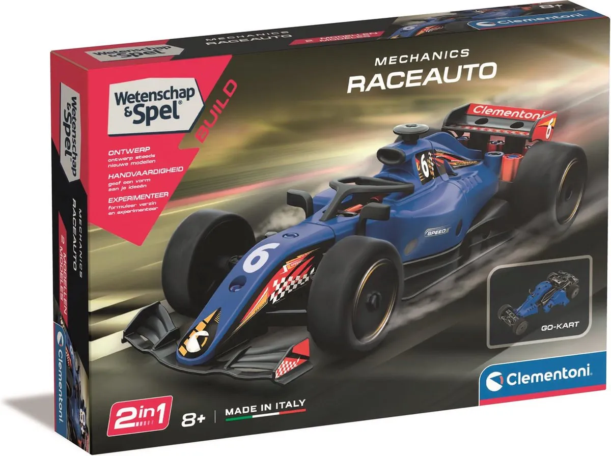 Clementoni Formula 1 Auto Constructie Speelgoed 80 Onderdelen