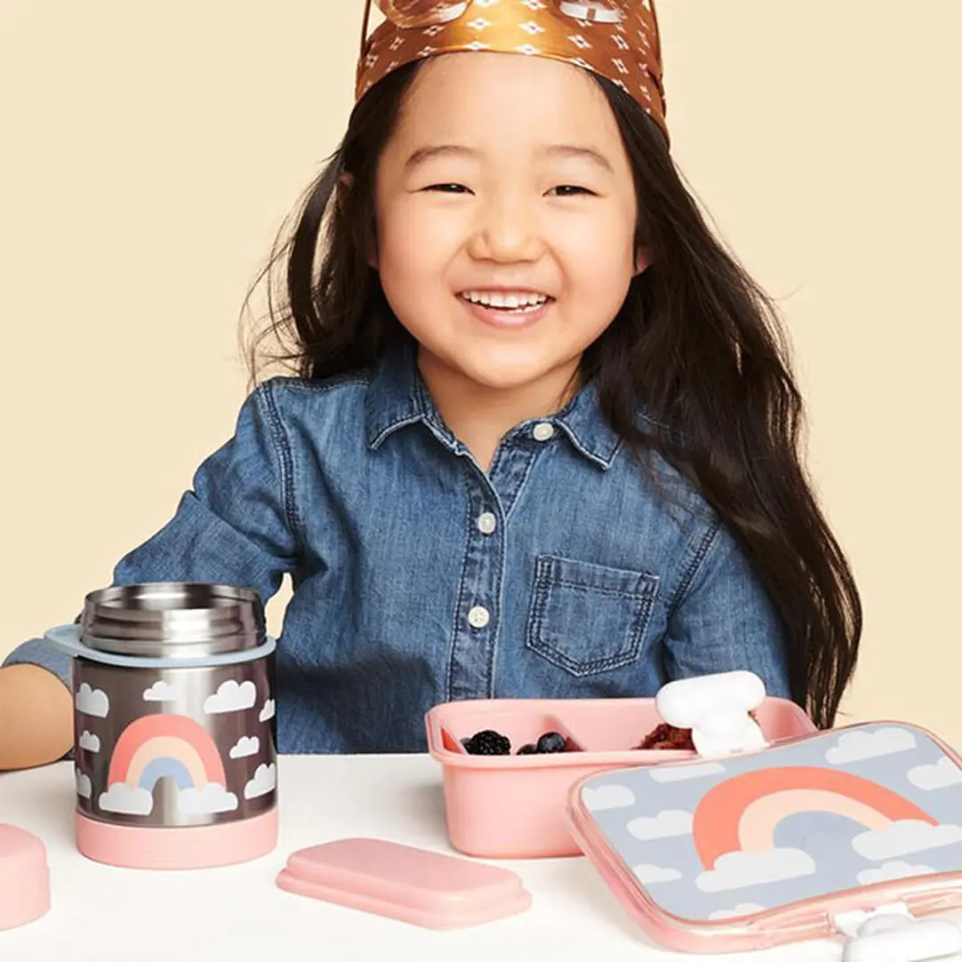 Skip Hop Rainbow Thermosbeker Kinderlunch 325ml - Multicolor