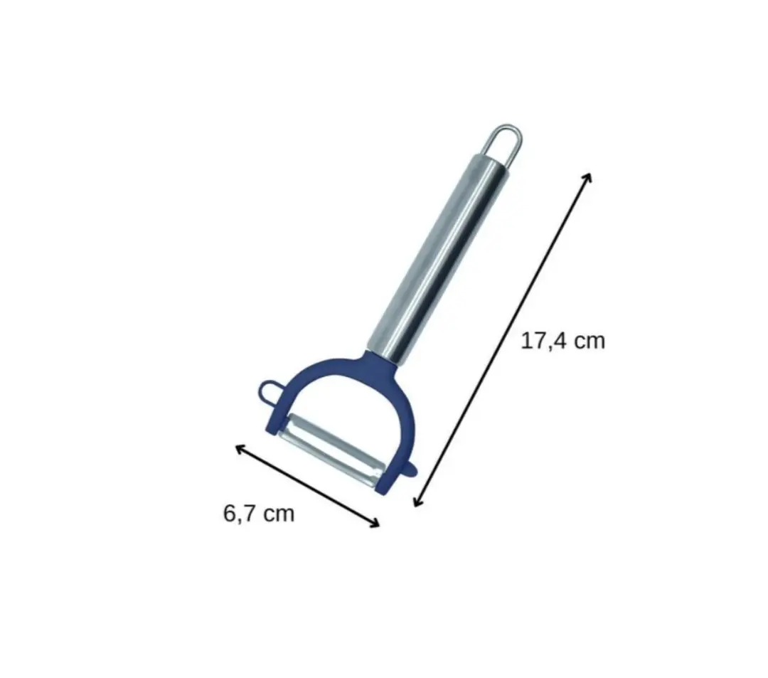 Fackelmann Groenteschiller 17cm - Blauw/Grijs