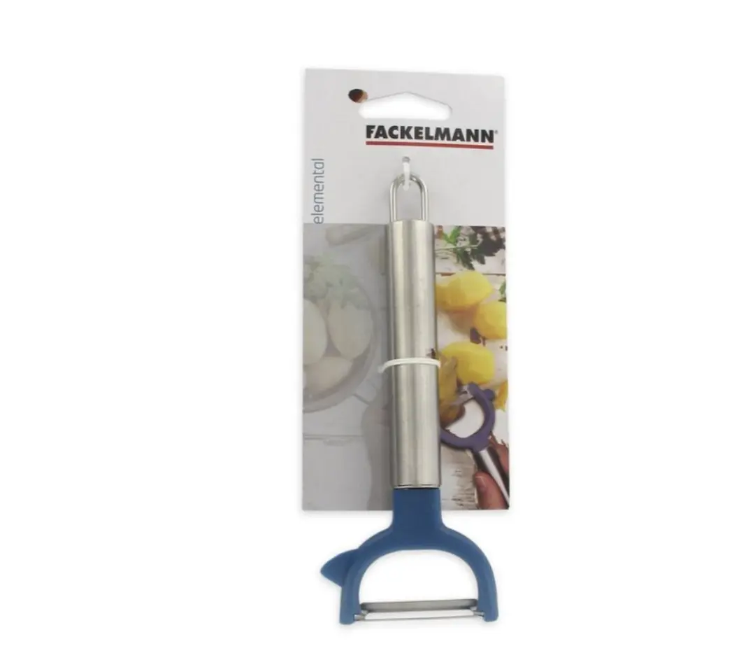 Fackelmann Groenteschiller 17cm - Blauw/Grijs