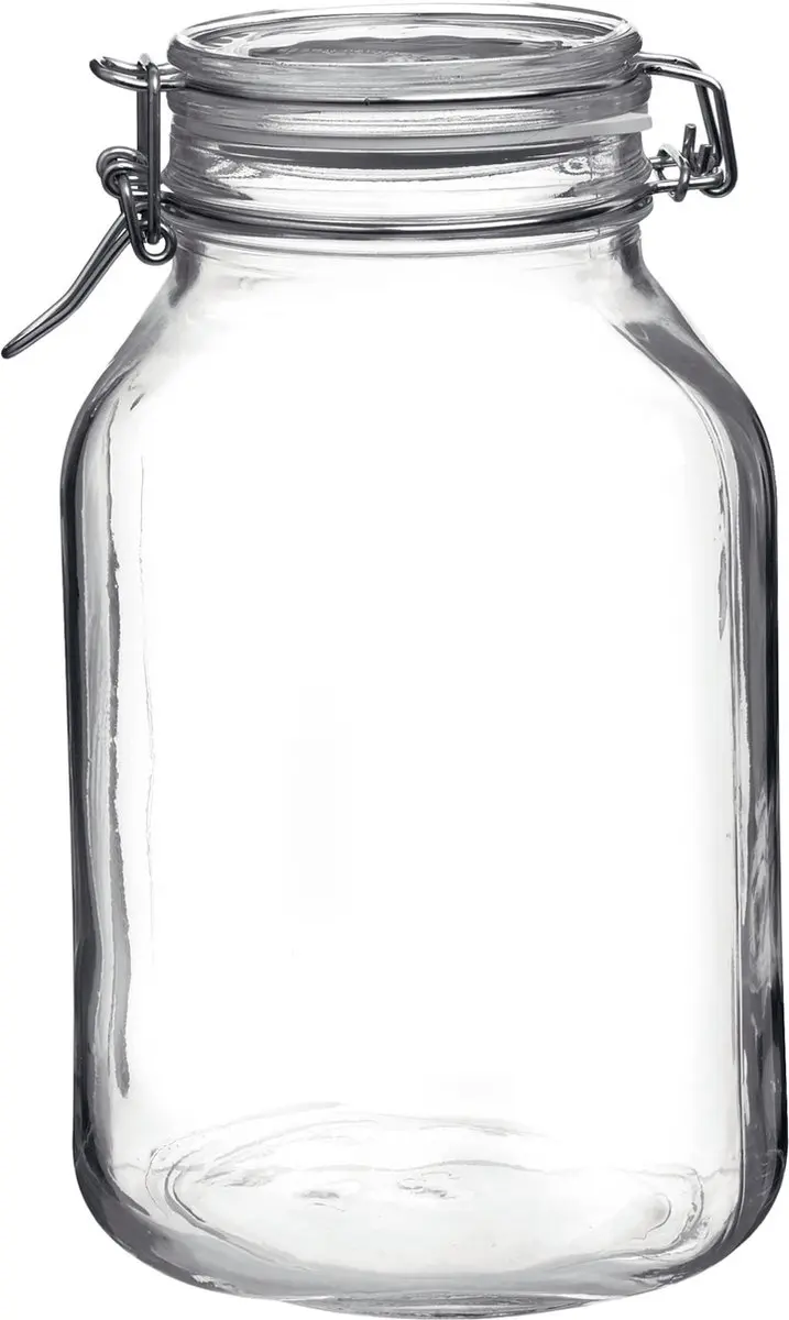 Bormioli Rocco Voorraadpot 3L - 6x Transparant